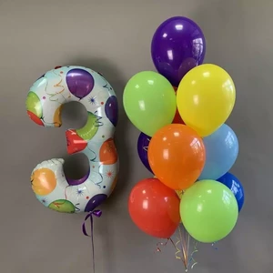 Мини с цифрой №4
