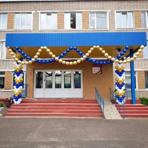 Оформление входа в школу